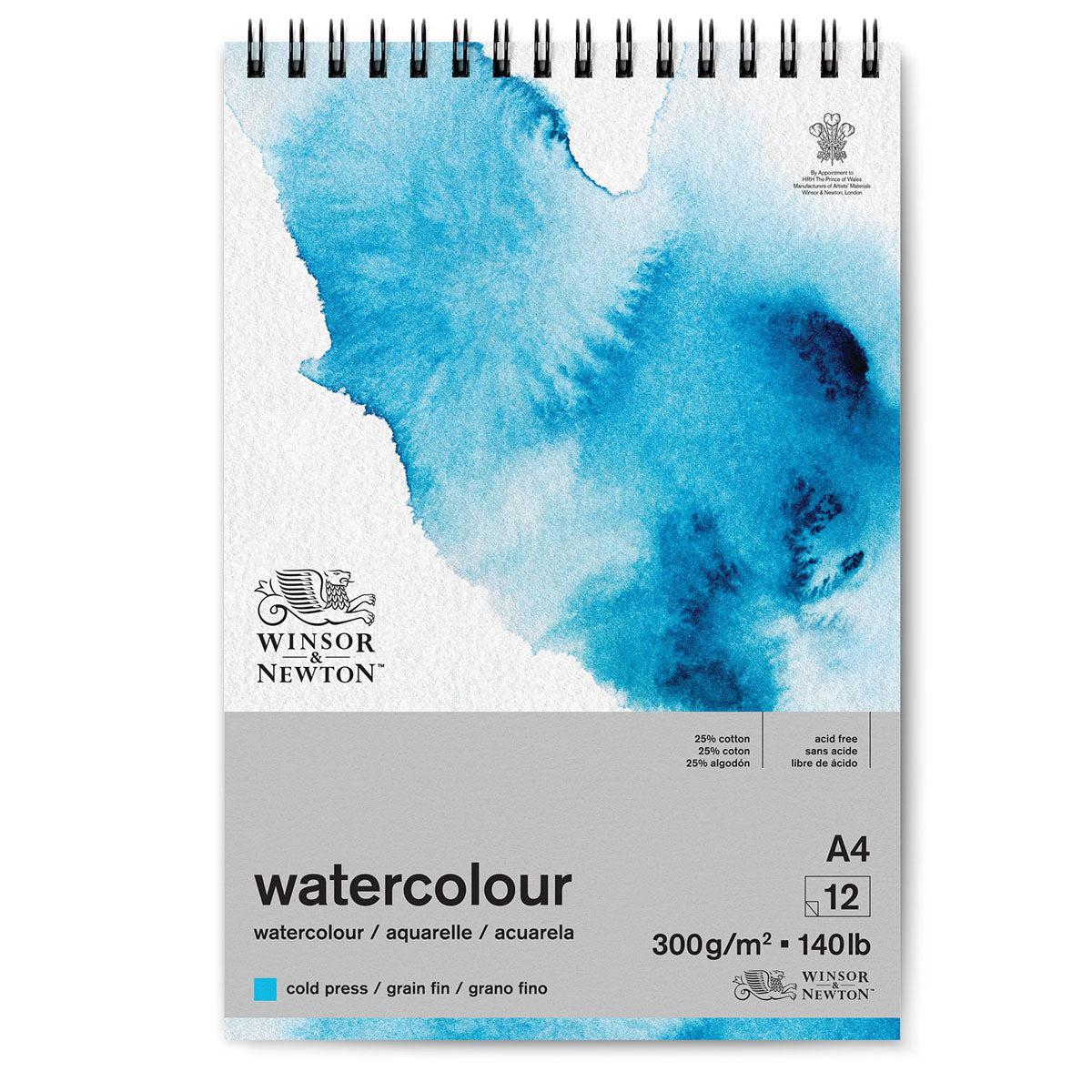 Winsor & Newton Watercolour Pad Cold Press Spiral