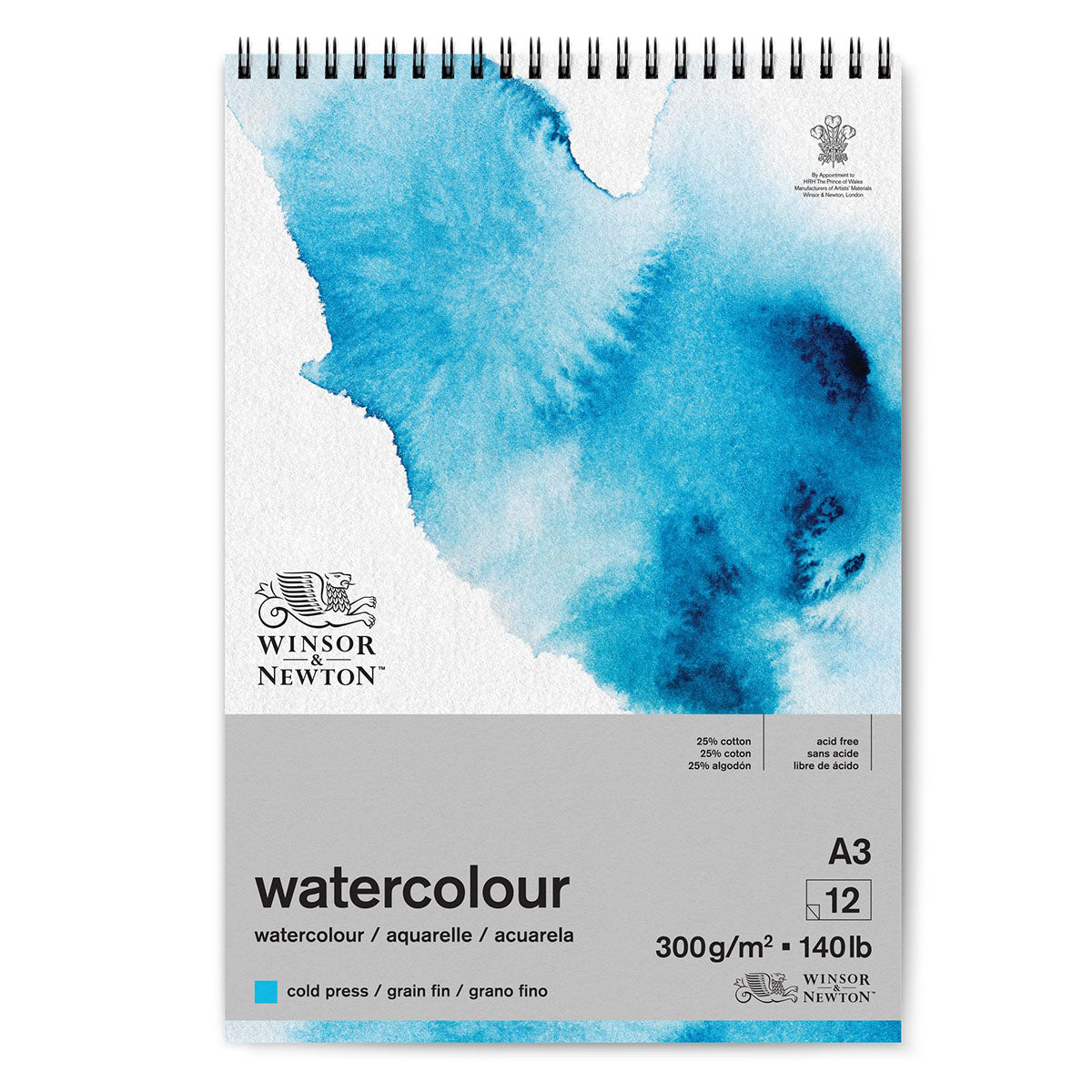 Winsor & Newton Watercolour Pad Cold Press Spiral