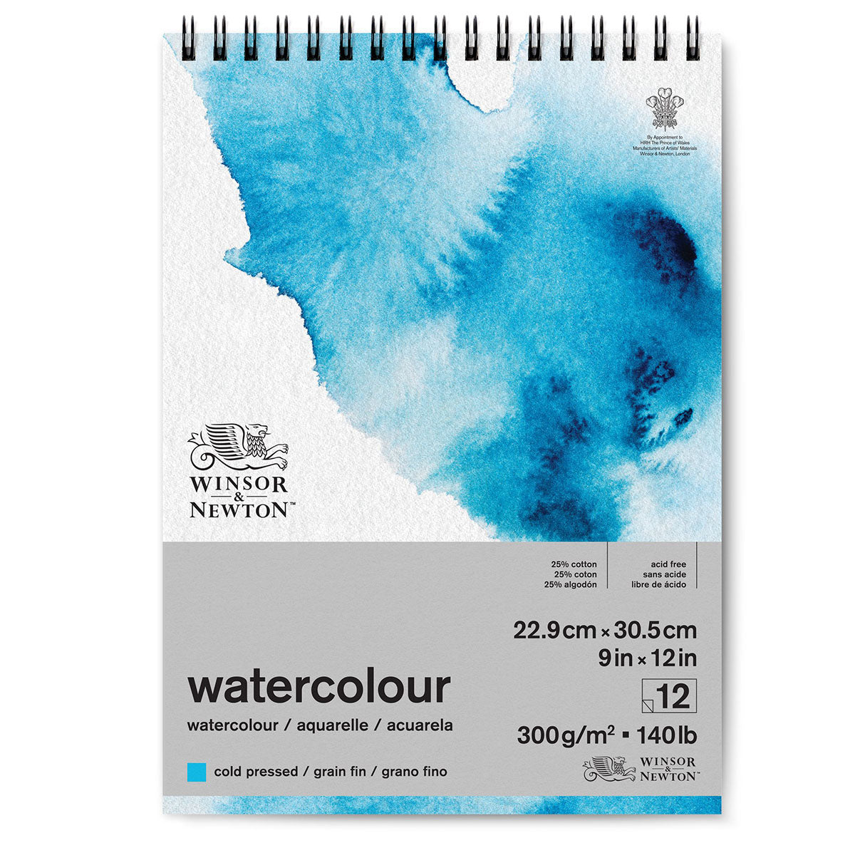 Winsor & Newton Watercolour Pad Cold Press Spiral