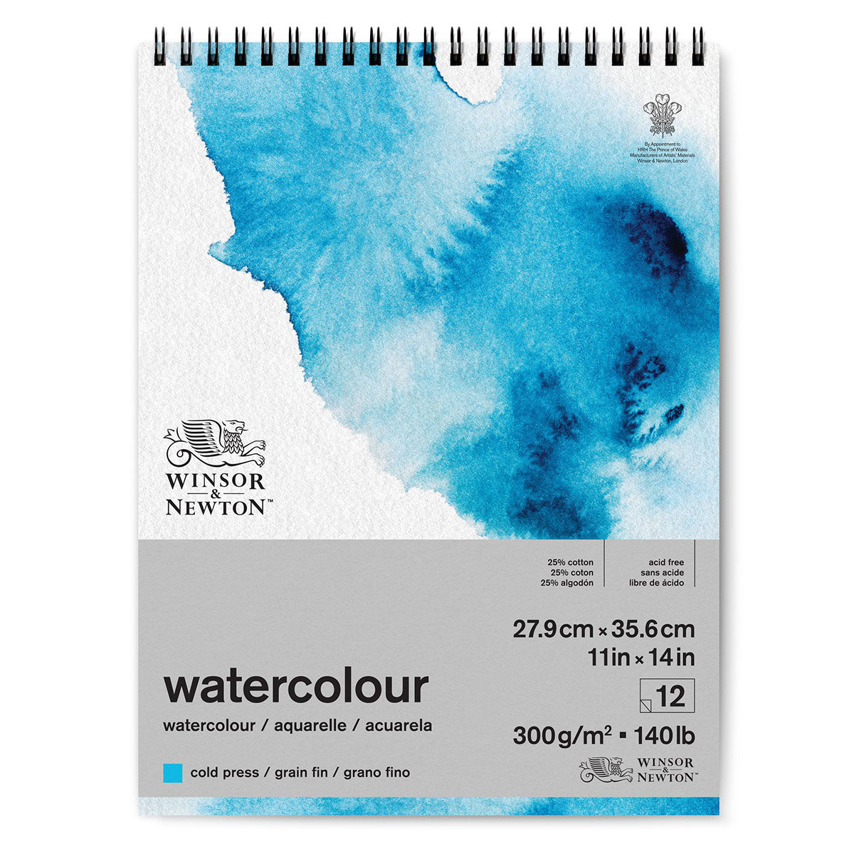 Winsor & Newton Watercolour Pad Cold Press Spiral