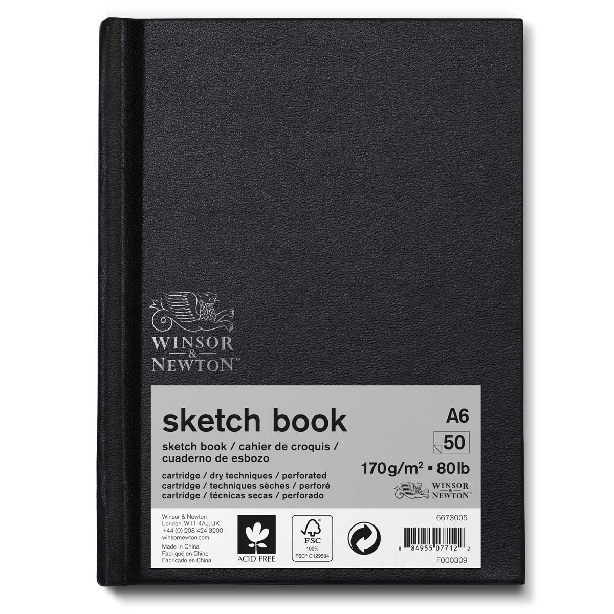 Winsor & Newton Hard Back Sketch Book