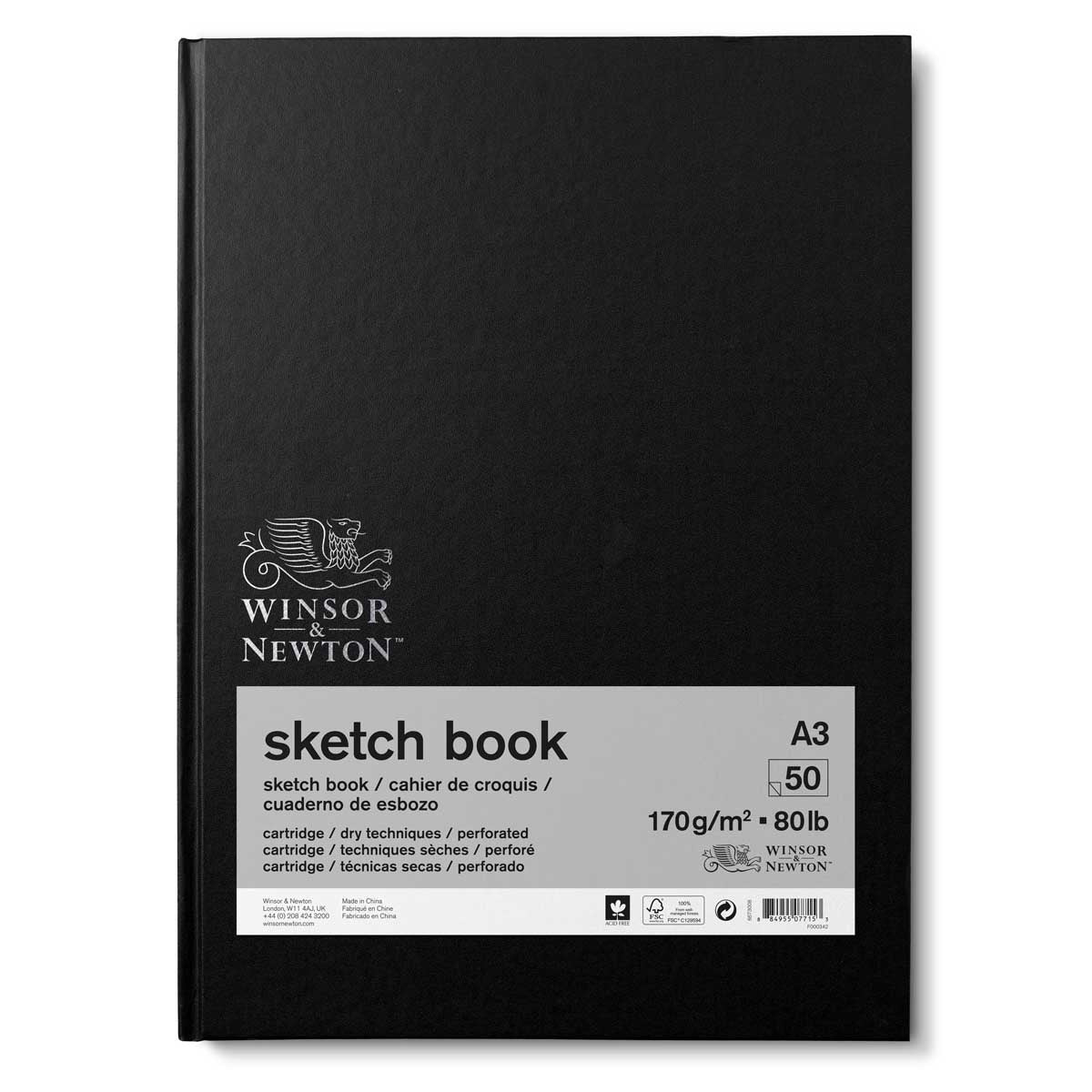 Winsor & Newton Hard Back Sketch Book