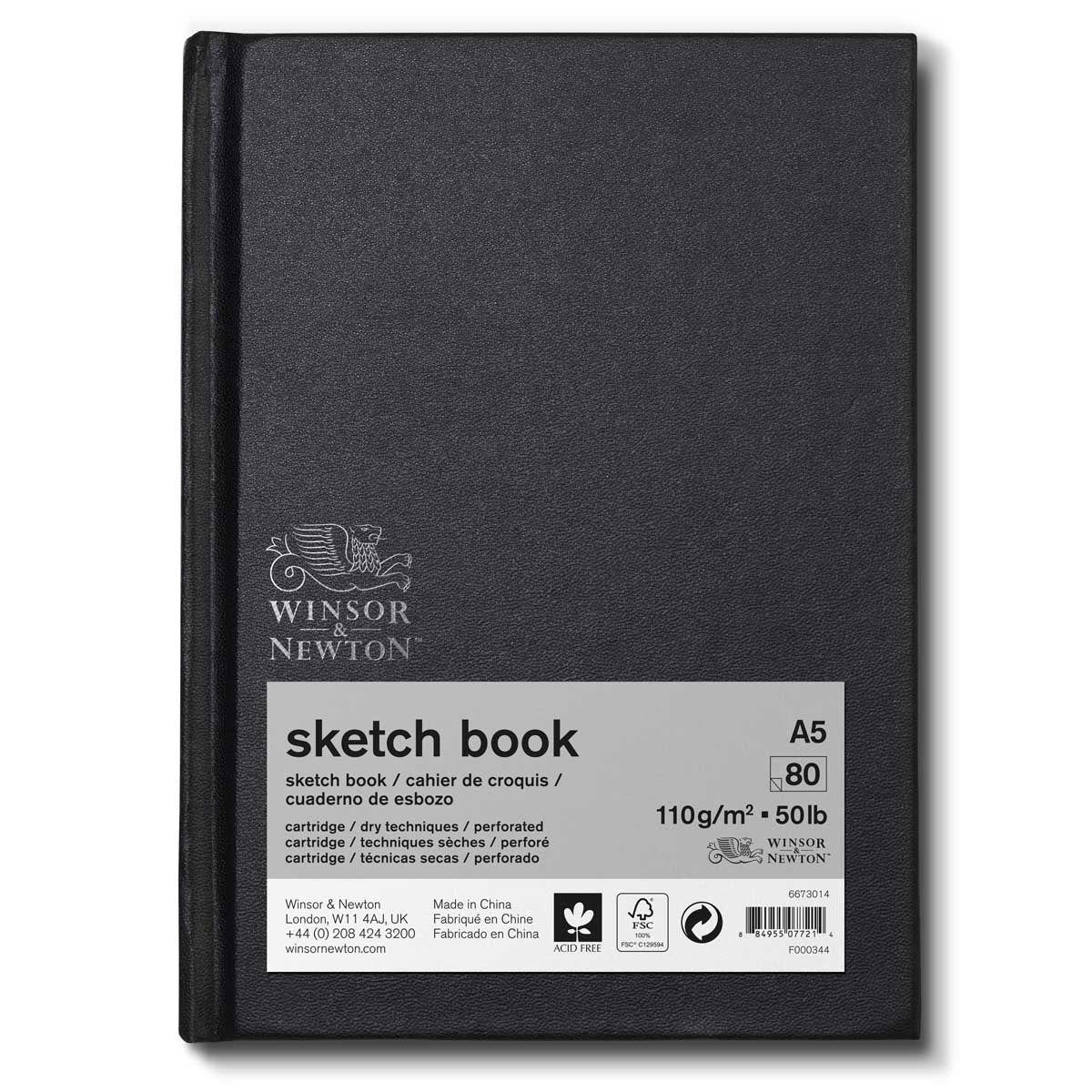 Winsor & Newton Hard Back Sketch Book