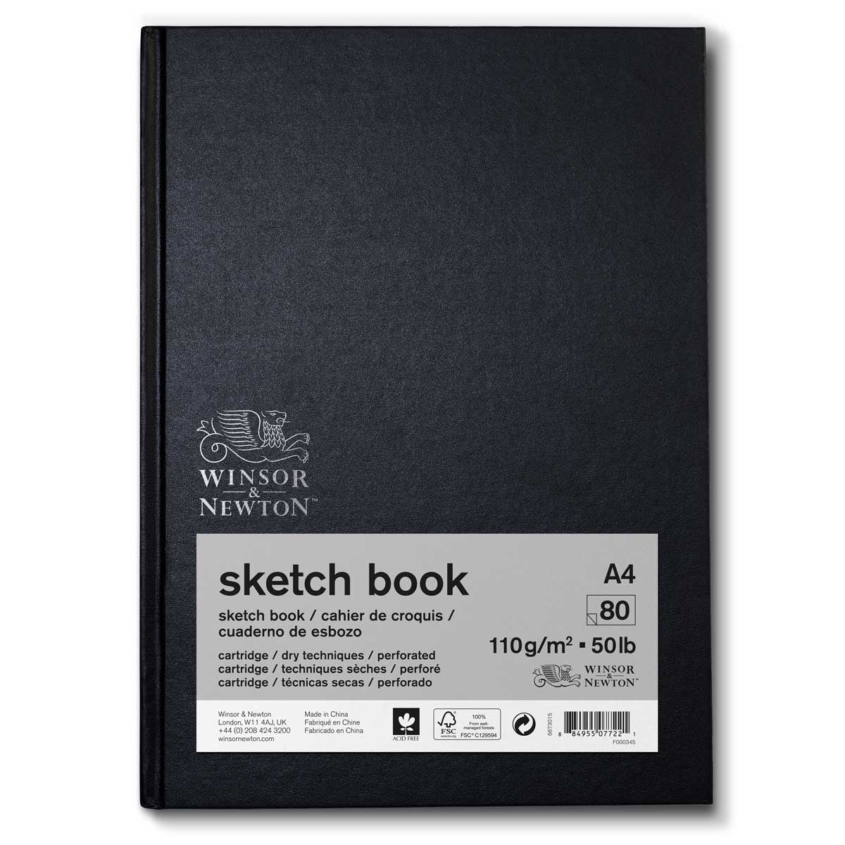 Winsor & Newton Hard Back Sketch Book