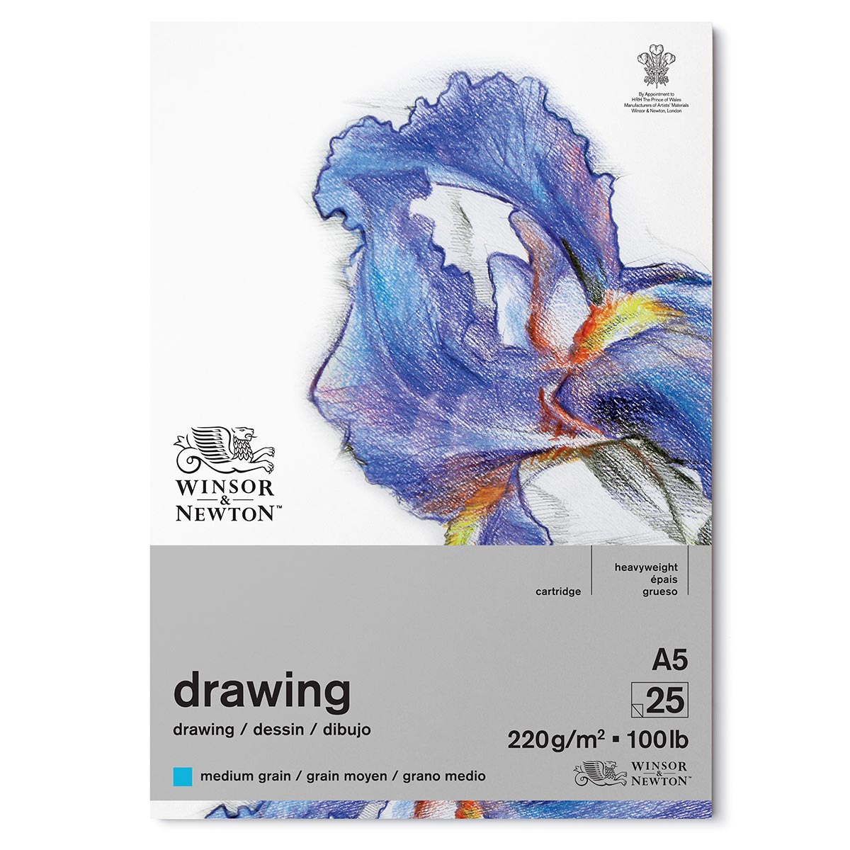 Winsor and Newton Medium Grain Cartridge Pad Gummed