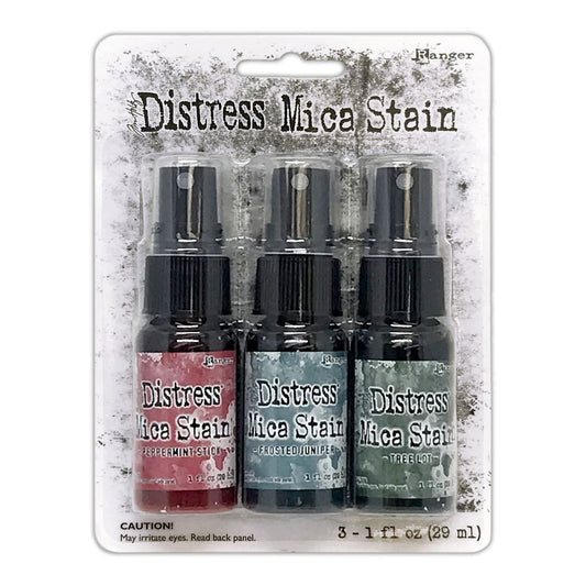 Tim Holtz Distress Holiday Mica Stain Set #1