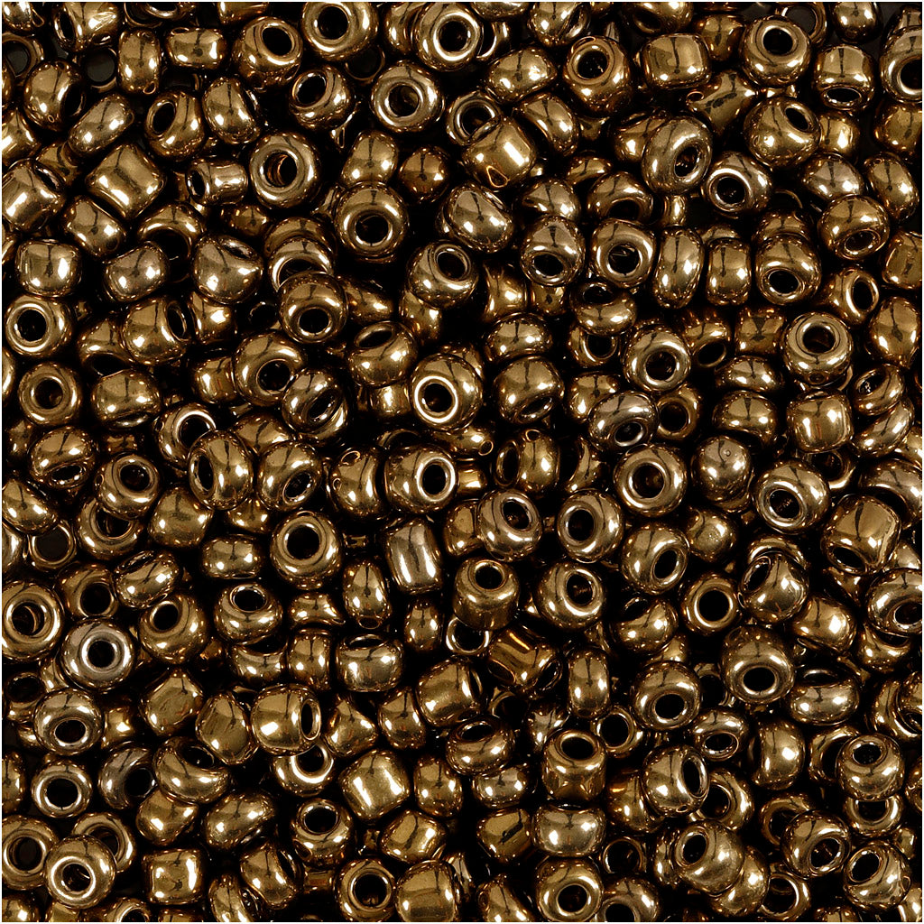 Rocaille Seed Beads, dia. 3 mm, size 8/0, hole size 0,6-1,0 mm