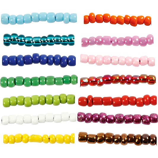 Rocaille Seed Beads, dia. 3 mm, size 8/0, hole size 0,6-1,0 mm