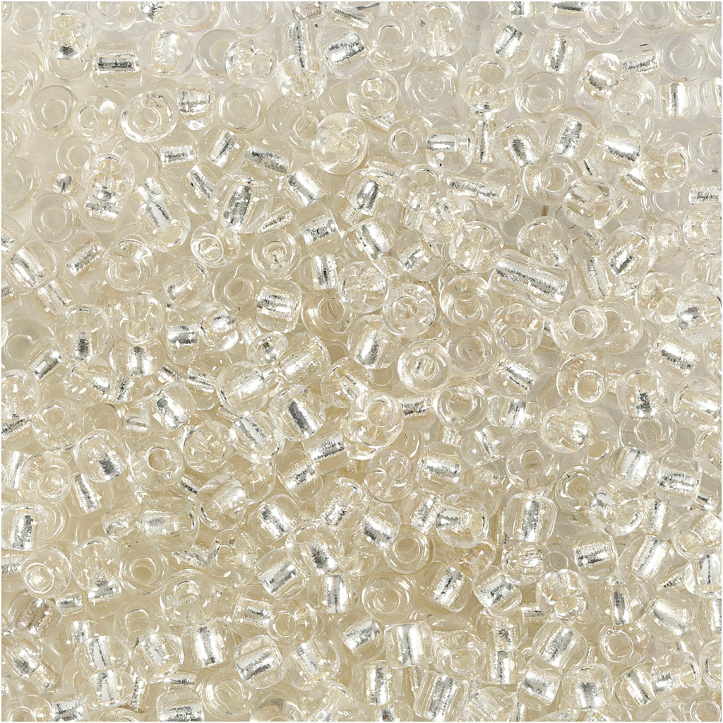 Rocaille Seed Beads, dia. 3 mm, size 8/0, hole size 0,6-1,0 mm