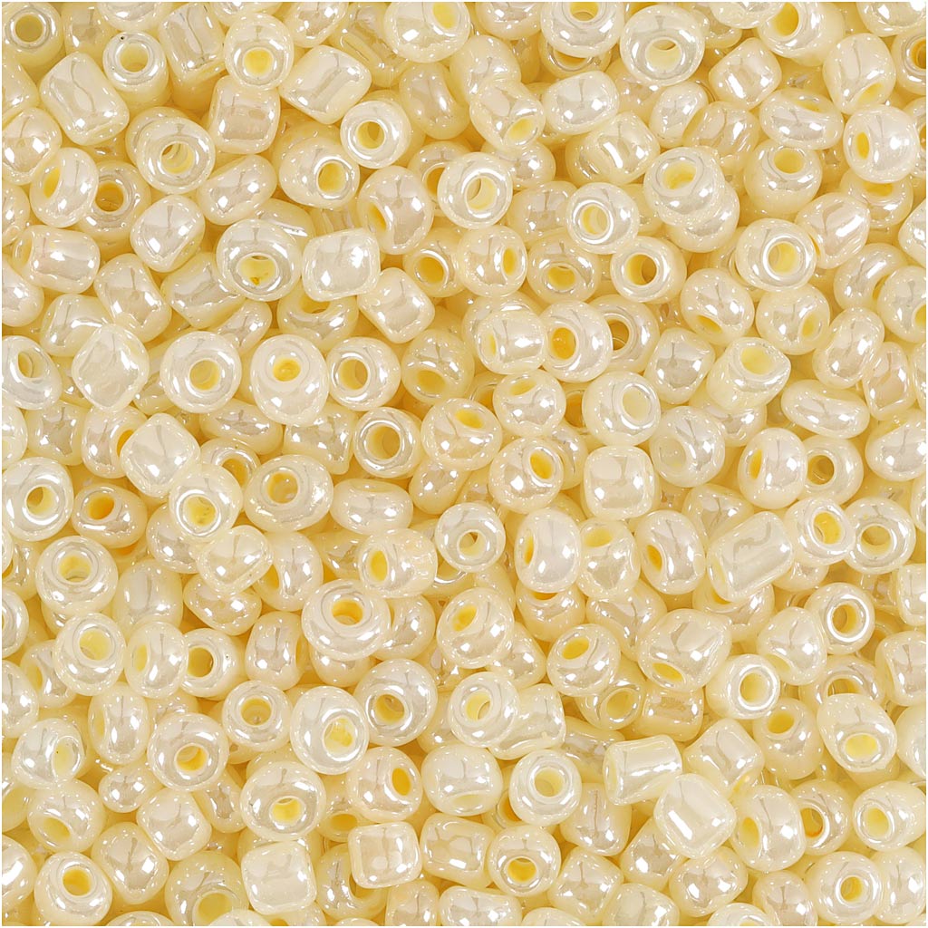 Rocaille Seed Beads, dia. 3 mm, size 8/0, hole size 0,6-1,0 mm