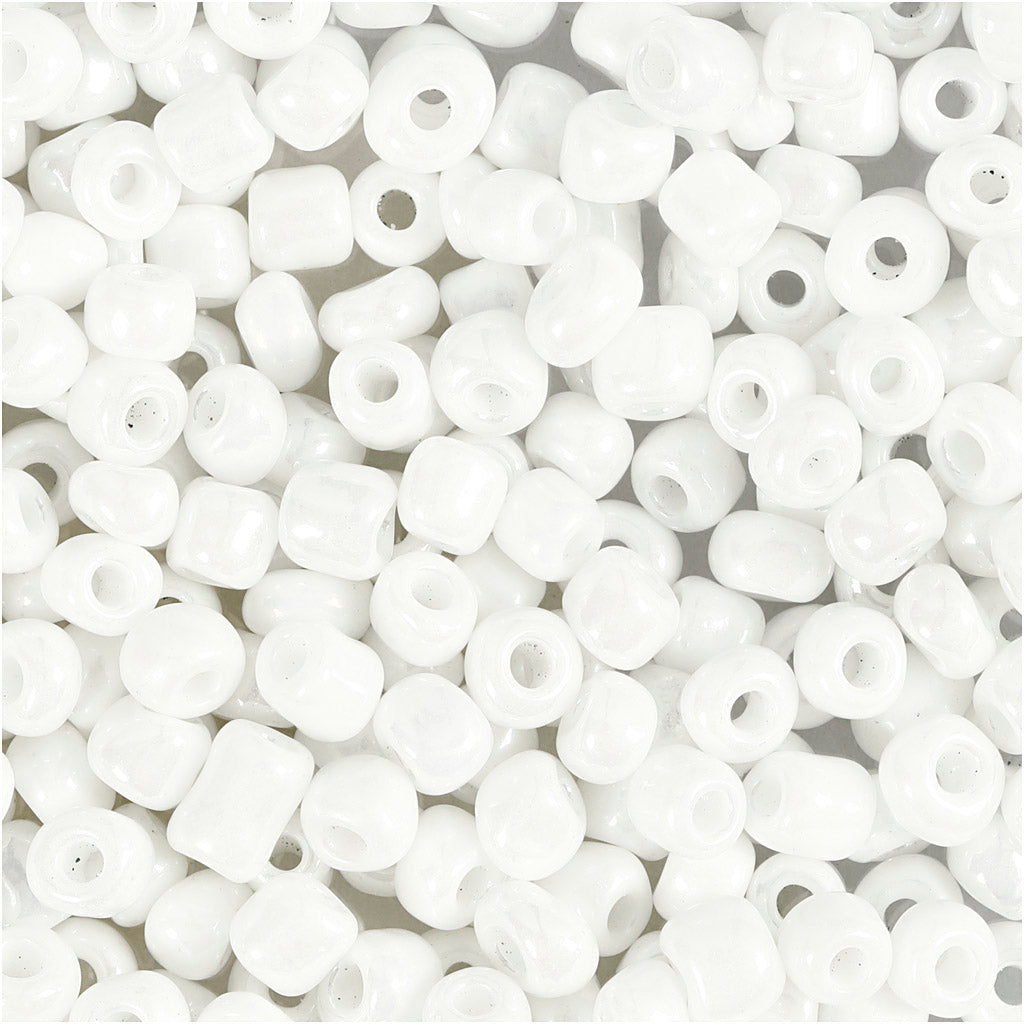 Rocaille Seed Beads, dia. 4 mm, size 6/0, hole size 0,9-1,2 mm