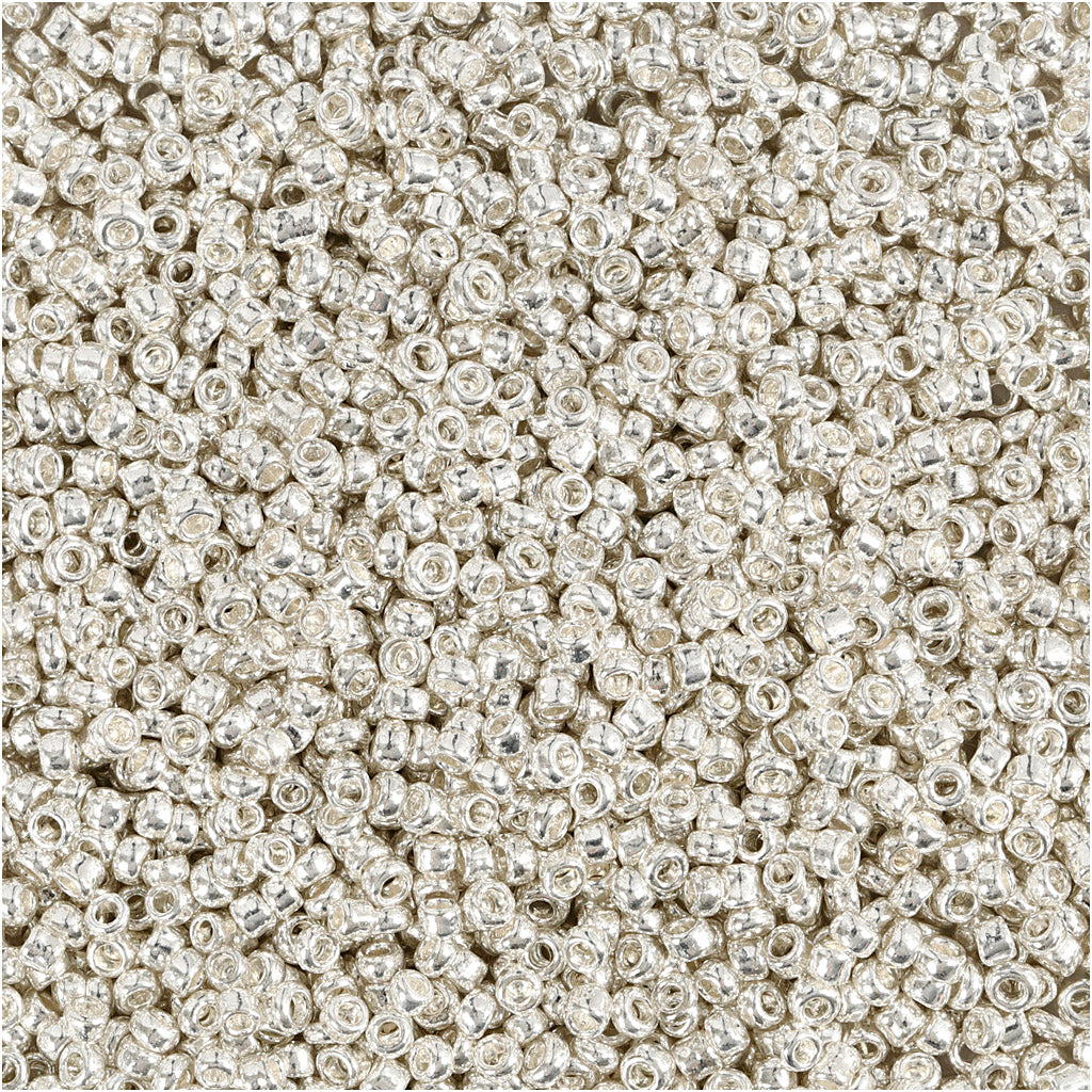 Rocaille Seed Beads, dia. 1,7 mm, size 15/0, hole size 0,5-0,8 mm