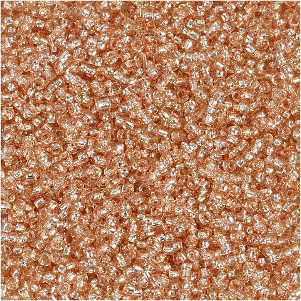 Rocaille Seed Beads, dia. 1,7 mm, size 15/0, hole size 0,5-0,8 mm