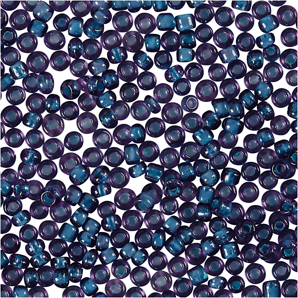 Rocaille Seed Beads, dia. 1,7 mm, size 15/0, hole size 0,5-0,8 mm