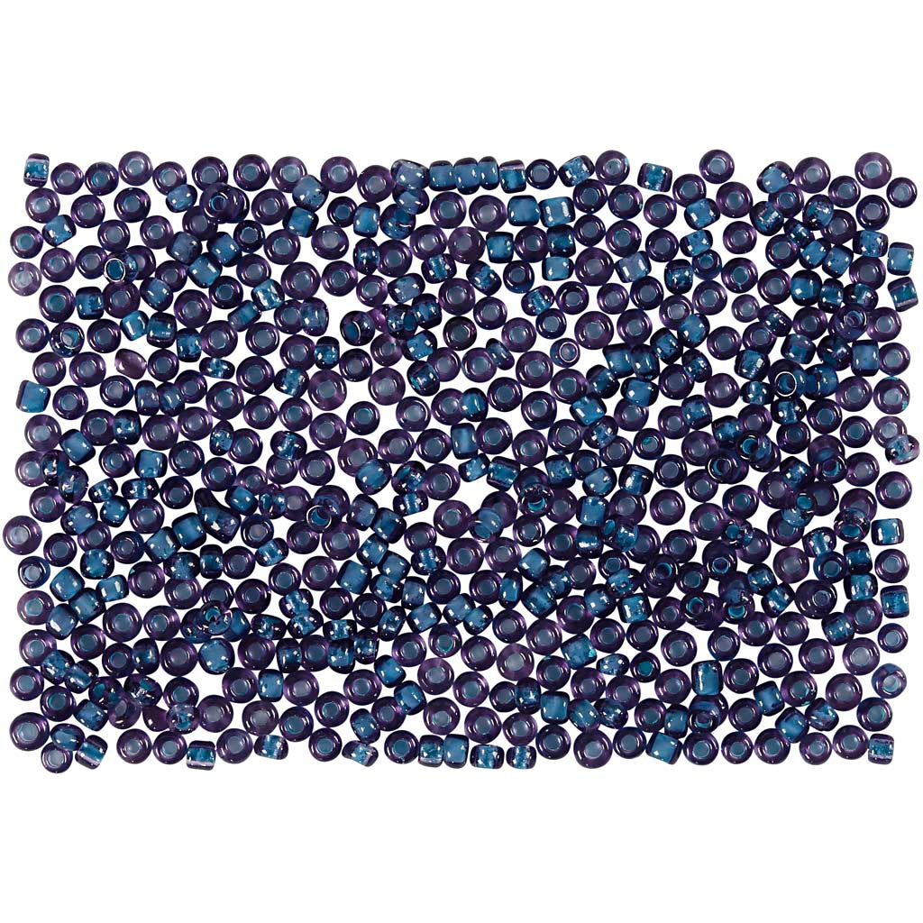 Rocaille Seed Beads, dia. 1,7 mm, size 15/0, hole size 0,5-0,8 mm