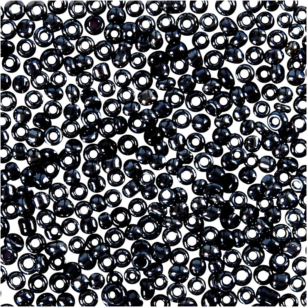 Rocaille Seed Beads, dia. 1,7 mm, size 15/0, hole size 0,5-0,8 mm