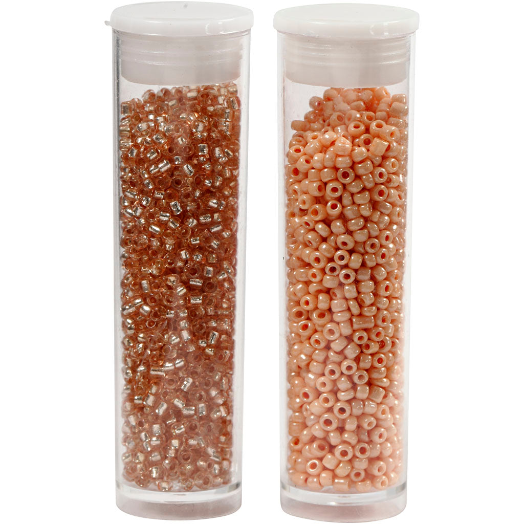 Rocaille Seed Beads, dia. 1,7 mm, size 15/0, hole size 0,5-0,8 mm