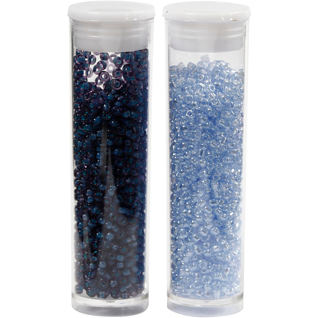 Rocaille Seed Beads, dia. 1,7 mm, size 15/0, hole size 0,5-0,8 mm