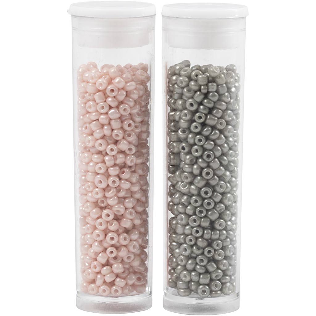 Rocaille Seed Beads, dia. 1,7 mm, size 15/0, hole size 0,5-0,8 mm