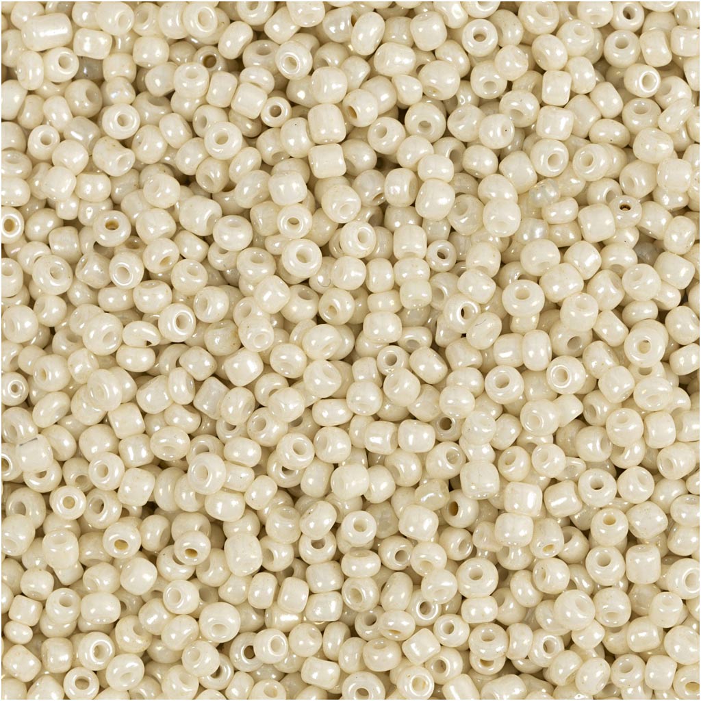 Rocaille Seed Beads, dia. 1,7 mm, size 15/0, hole size 0,5-0,8 mm