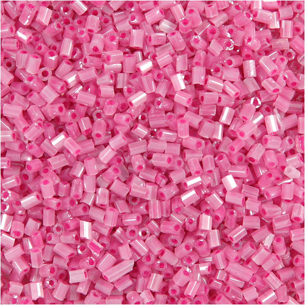 Rocaille Seed Beads 2-cut, dia. 1,7 mm, size 15/0, hole size 0,5 mm