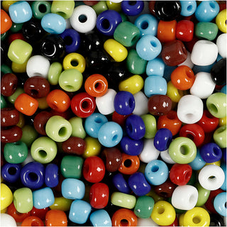 Rocaille Seed Beads, dia. 4 mm, size 6/0, hole size 0,9-1,2 mm