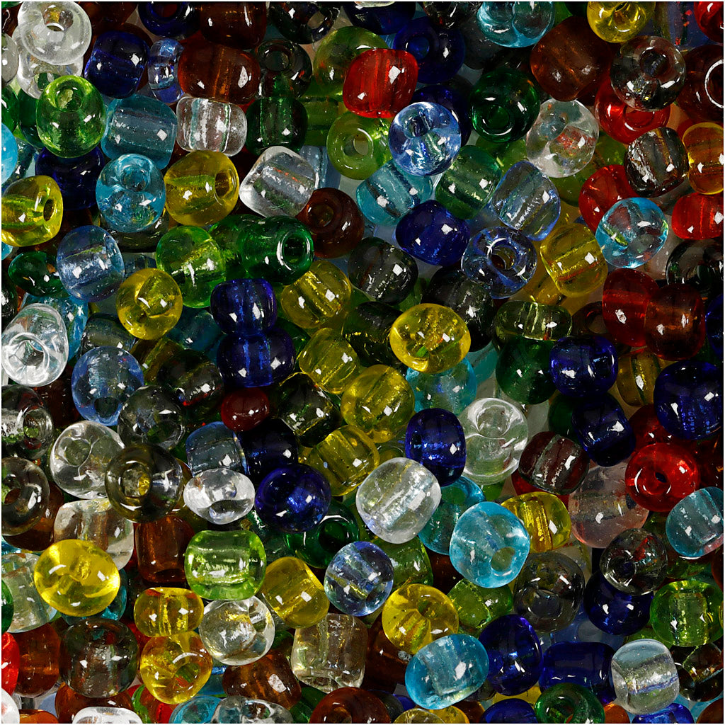 Rocaille Seed Beads, dia. 4 mm, size 6/0, hole size 0,9-1,2 mm