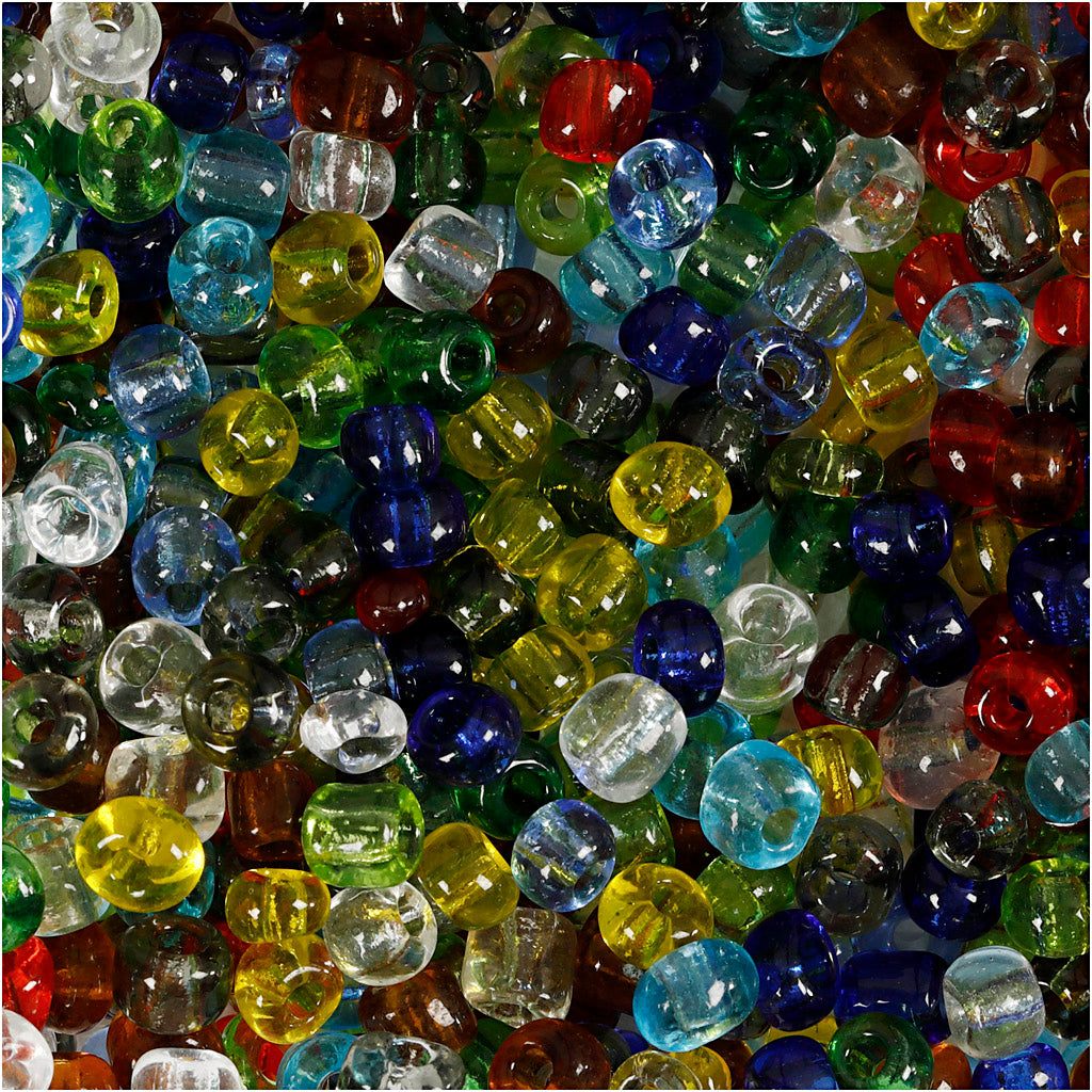 Rocaille Seed Beads, dia. 4 mm, size 6/0, hole size 0,9-1,2 mm