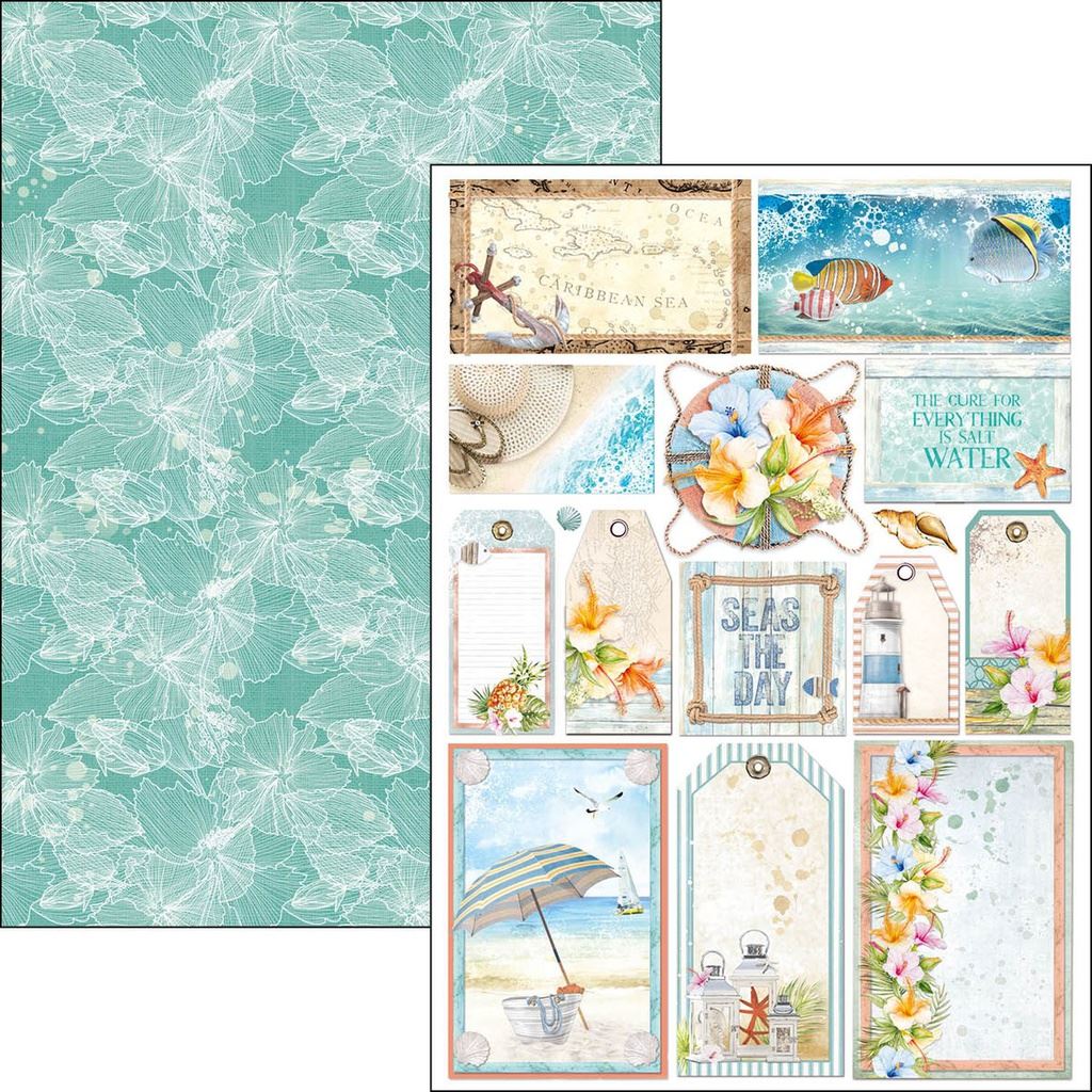 Ciao Bella Summer Breeze A4 Creative pad