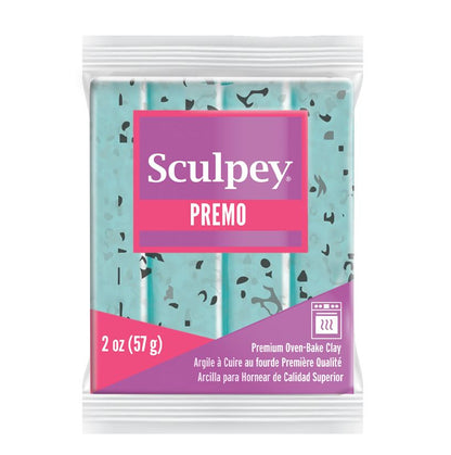 Sculpey Premo 2oz Turquoise Granite