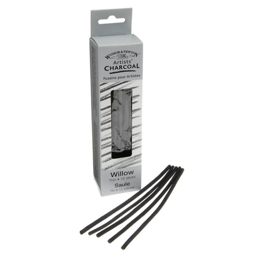 Winsor & Newton Willow Charcoal - Thin 3 Pack