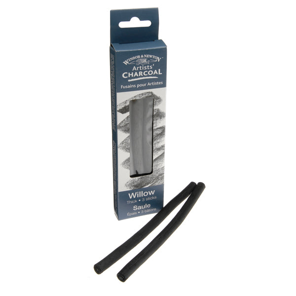 Winsor & Newton Willow Charcoal - Thick 3 Pack