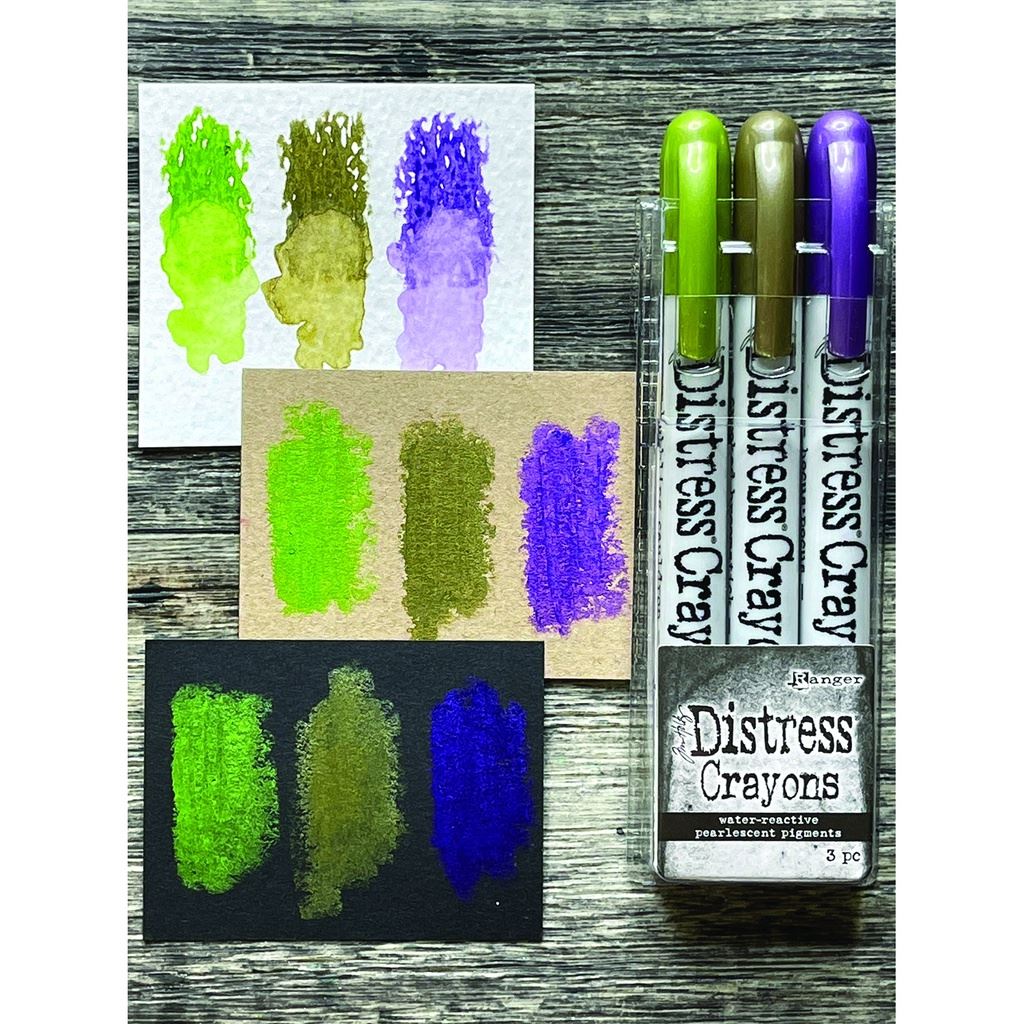 Tim Holtz Distress Crayon Pearl Set 2 - Limited Edition