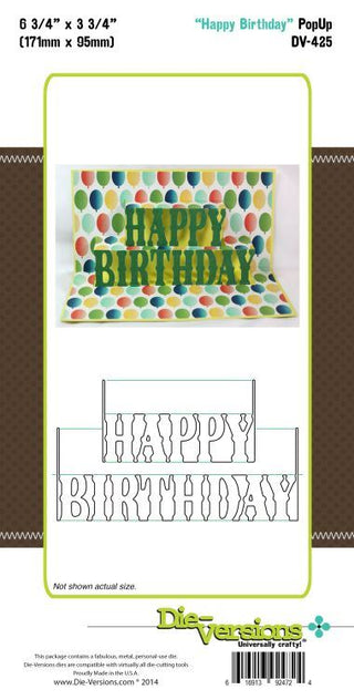 Happy Birthday PopUp