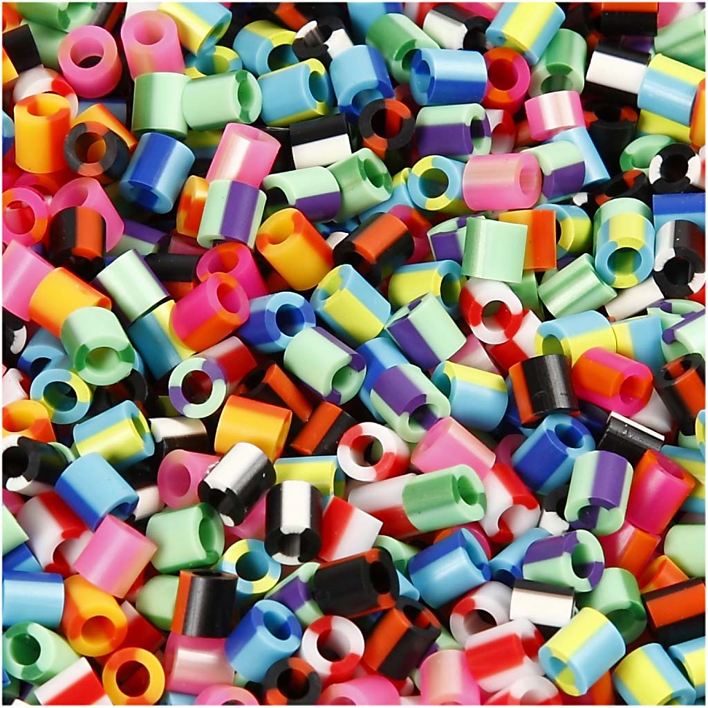 Nabbi Original Medium Fuse Beads Mixed Colour Packs - 5x5 mm, hole size 2.5 mm