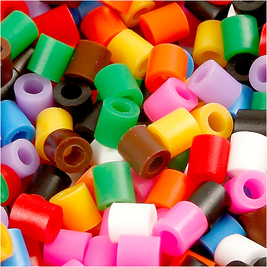 Nabbi Original Medium Fuse Beads Mixed Colour Packs - 5x5 mm, hole size 2.5 mm