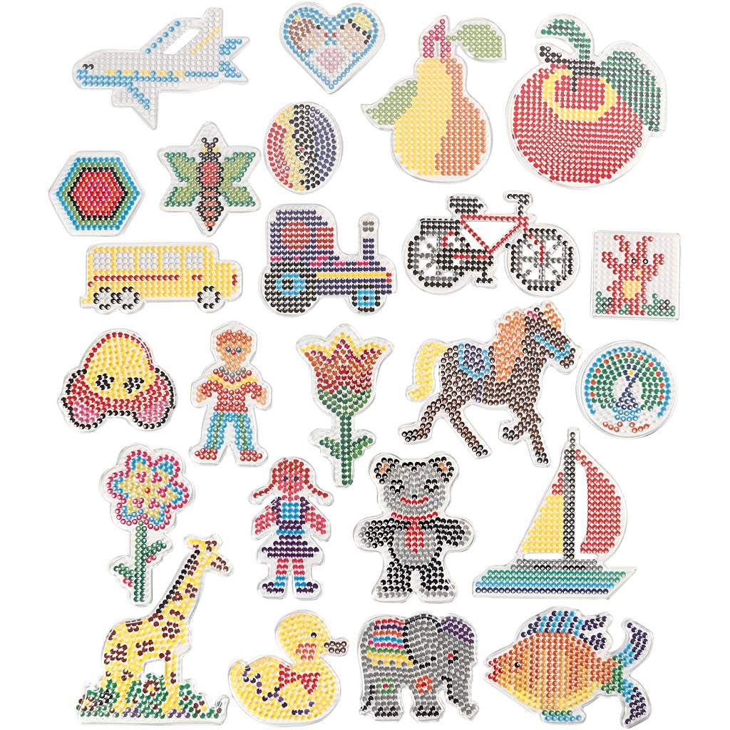 Creativ Peg Boards for Medium-Sized Plastic Beads
