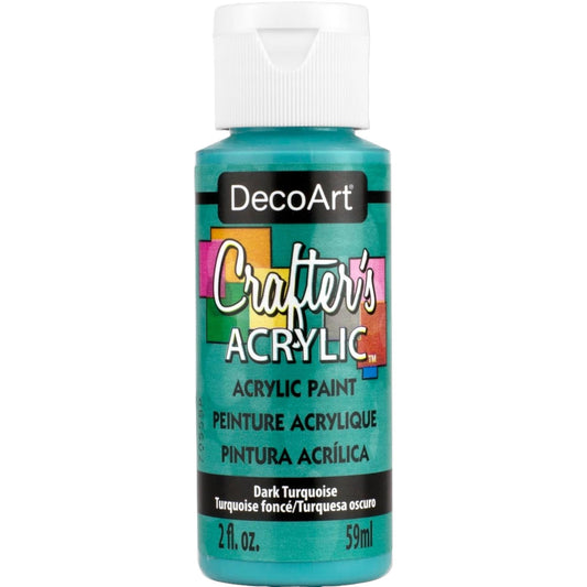 Dark Turquoise Crafters Acrylic 2oz