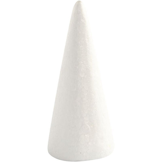 Cone 14.5x6cm 5pcs white