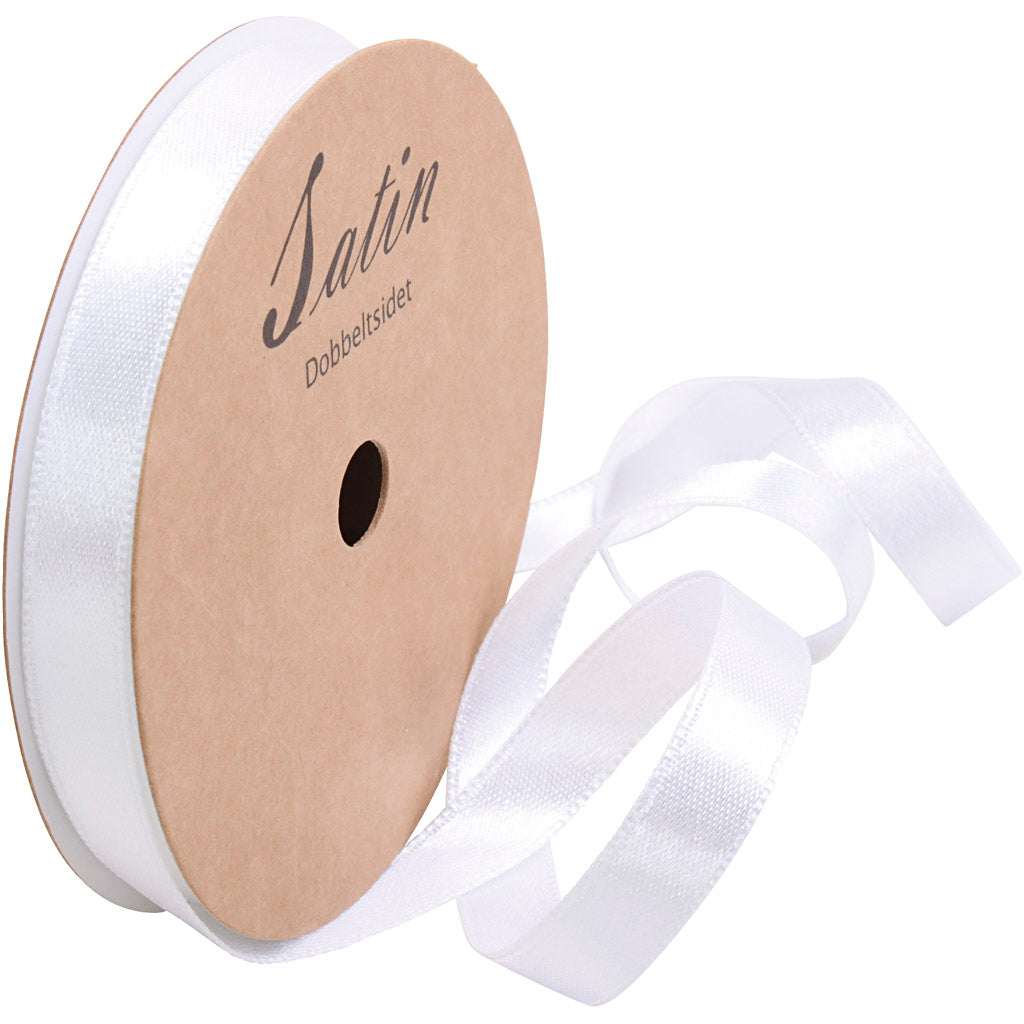 Creativ Satin Ribbon – Beautiful Lustrous Quality in Various Colours and Roll Lengths