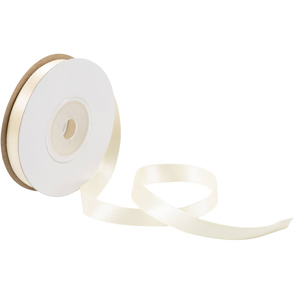 Creativ Satin Ribbon – Beautiful Lustrous Quality in Various Colours and Roll Lengths