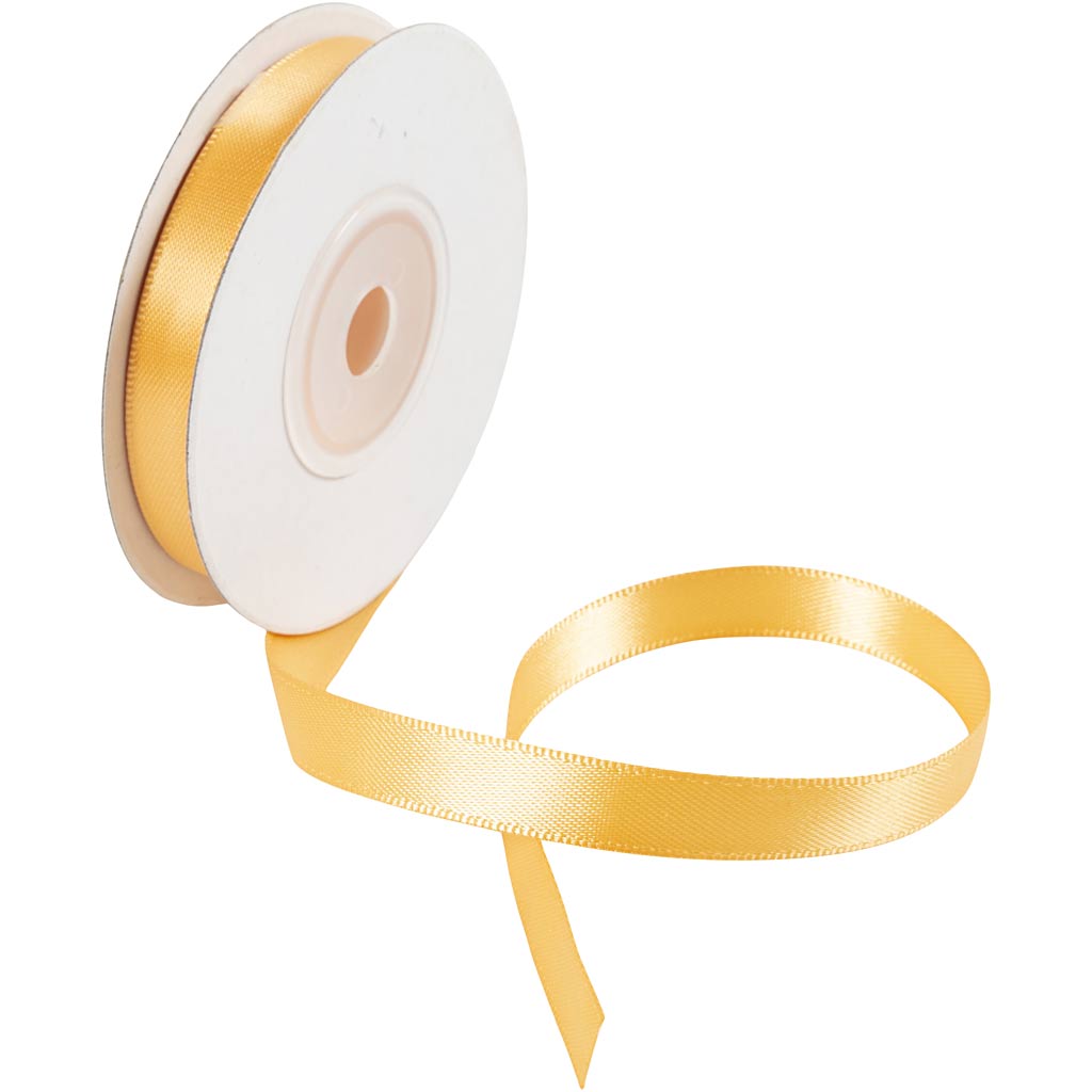 Creativ Satin Ribbon – Beautiful Lustrous Quality in Various Colours and Roll Lengths