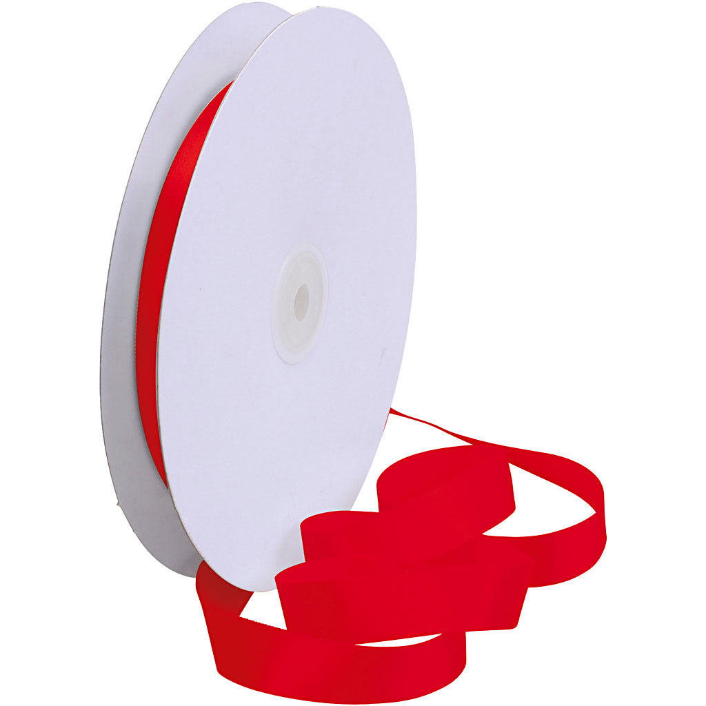 Creativ Satin Ribbon – Beautiful Lustrous Quality in Various Colours and Roll Lengths
