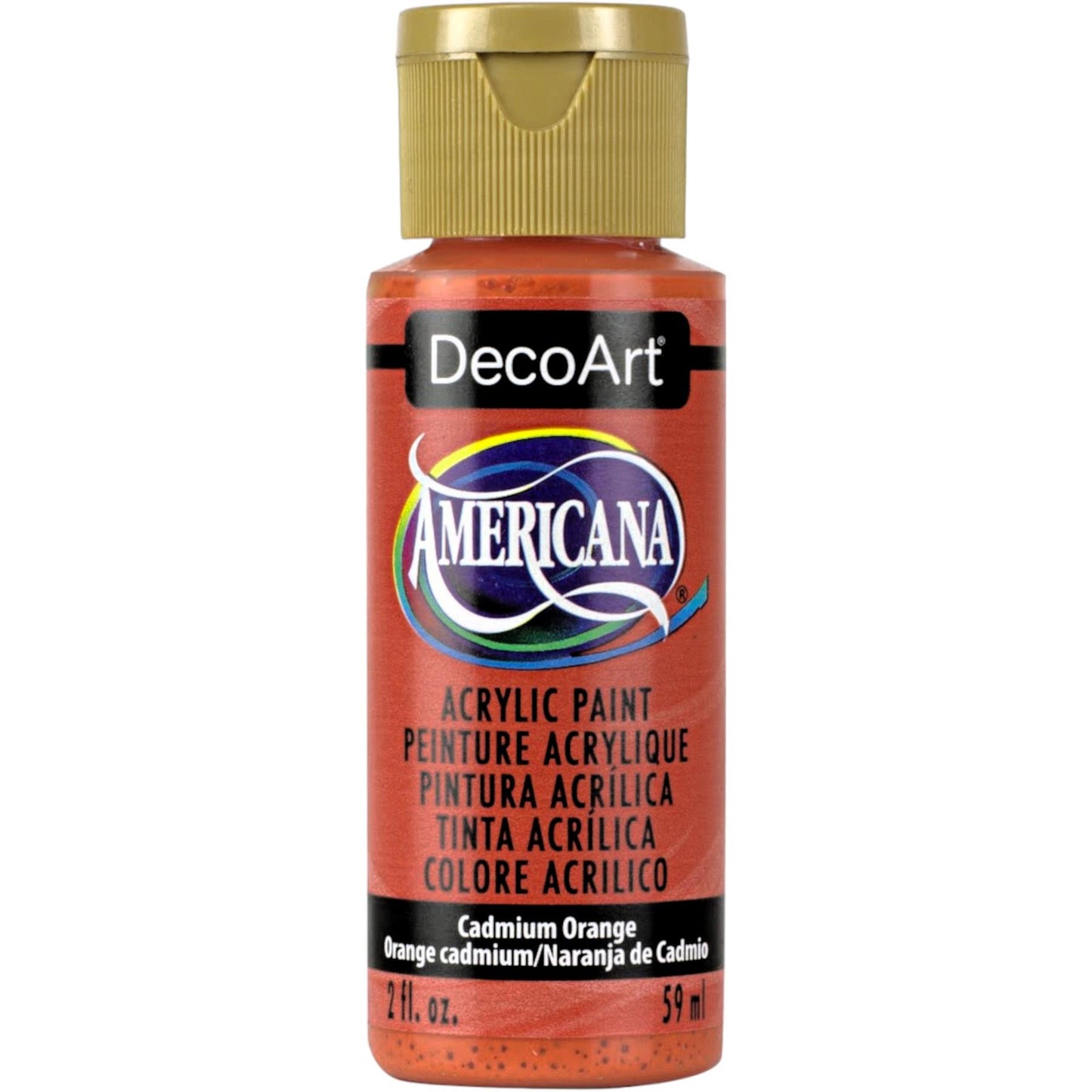 Cadmium Orange (TRSP) Americana Acrylic 2oz