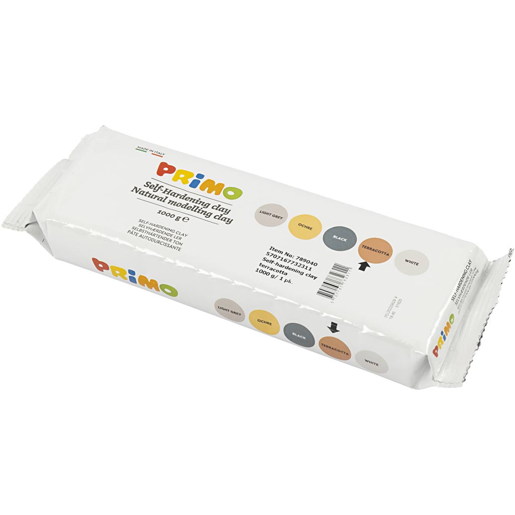 Self-Hardening Clay Packs