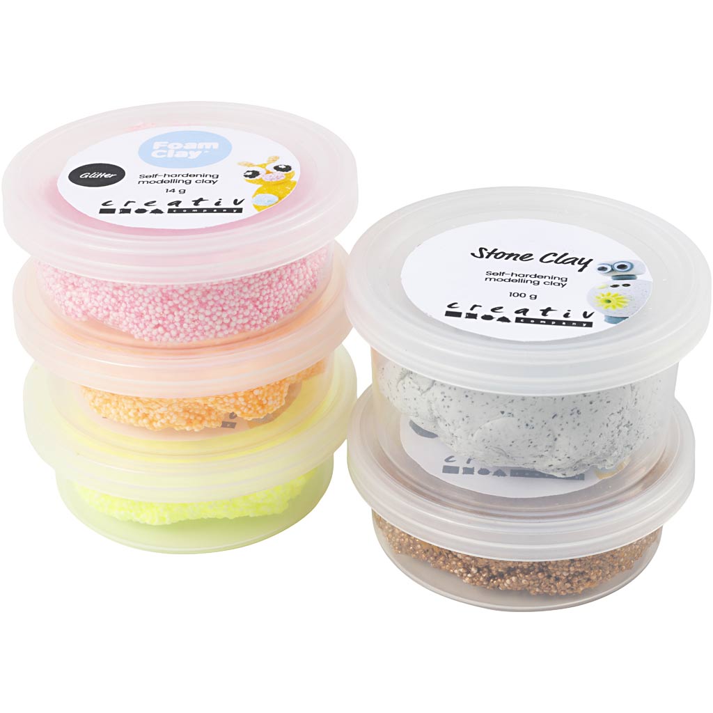 Stone Clay & Foam Mix Packs