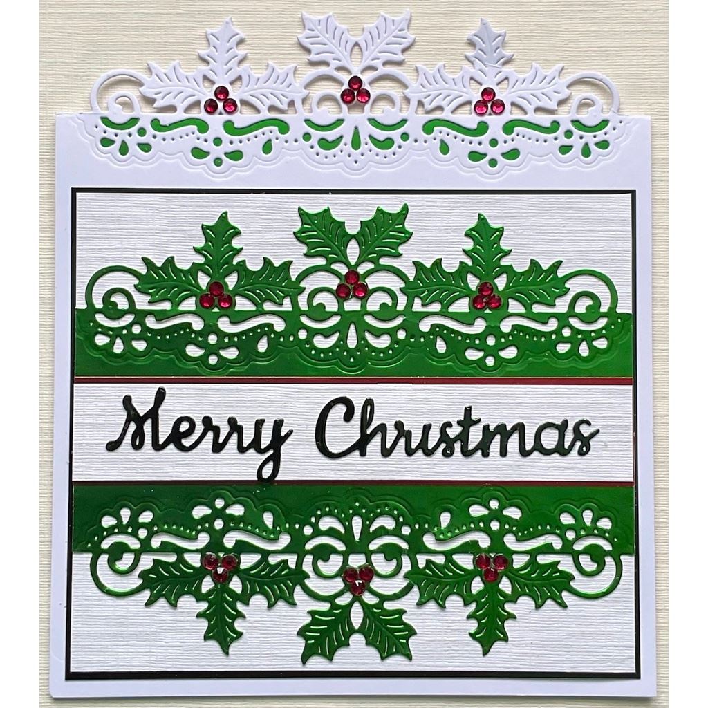 Fancy Holly Edger Sweet Dixie Cutting Die – Go Craft