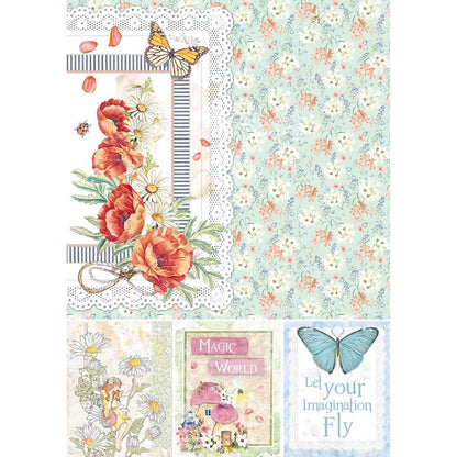 Ciao Bella Enchanted Land A4 Creative pad