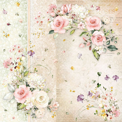 Ciao Bella Blooming 12inc x 12inc Paper Pad