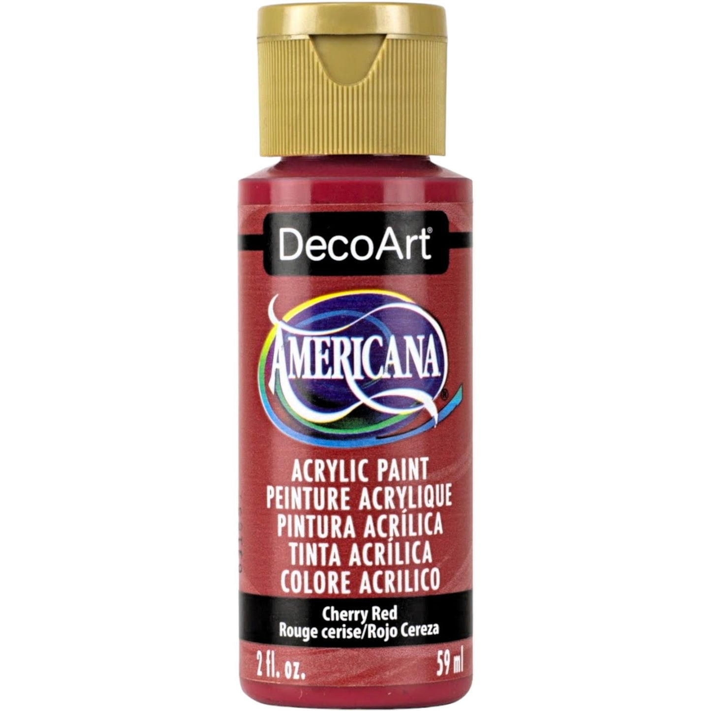 Cherry Red Americana Acrylic 2oz.